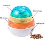 Buyter Pet Puzzle Fun Feeding Interactive Tumbler Three-Layer Leaking Food Dispenser Meal Ball Resin Toy