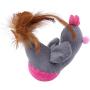 BHSHOP Cute Animals Pet Cat Toy Tumbler Plush Toy Pet Supplies Three Sets