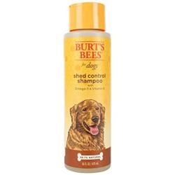Burts Bees for Dogs Natural Shed Control Shampoo with Omega 3s and Vitamin E