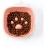 1PC Slowing Feeding Food and Water Bowl,Pet Hanging Bowl Portable Puppy Kitten Food Bowls Puppy Slow Down Eating Feeder Dish Prevent Obesity,A,Pink 1PC Slowing Feeding Food and Water Bowl,Pet Hanging Bowl Portable Puppy Kitten Food Bowls Puppy Slow Down Eating Feeder Dish Prevent Obesity,A,Pink