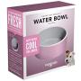 Magisso 90200 Water Bowl Natural Cooling Ceramic Keeps Water Cold, 20 cm Diameter, 1.8 litres, Pink