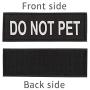 EXCELLENT ELITE SPANKER 2 Pcs Magic Sticker Morale Patch Reflective Service Dog Patch in Training Puppy for Dog Harnesses & Vests