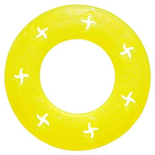 Easy to Catch, Throw and Safe Use. Dog Flying Disc Rubber Fitness Flyer Sports Toys Outdoor Pet Training Supplies on Lawn Beach Yard Games (21CM)