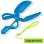Pets Waste Scissor Shovel and Pooer Scooper for Dogs and Cats Supplies.Pets Clean Pickup Tools with Durable Plastic,Colour(Pink/Bule/Green) (Blue)