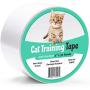 ELK Anti-Scratch Cat Training Tape Scratch Prevention Deterrent - 100% Transparent Clear Indoor Furniture Protector for Chair, Couch, Bed, Stairs, Carpet, Door - Pet and Kid Safe (3 Inch x 30 Yards)