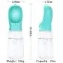 Massimiliano Incas 18OZ Dog Water Bottle Leak Proof Portable Dog Water Dispenser for Large Medium Small Lightweight Dog Travel Accessories Pet Water Bottle Bowl for Walking BPA Free Massimiliano Incas 18OZ Dog Water Bottle Leak Proof Portable Dog Water Dispenser for Large Medium Small Lightweight Dog Travel Accessories Pet Water Bottle Bowl for Walking BPA Free