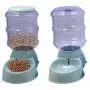 Blusea Automatic Pet Water Food Dispenser, 3.8L Large Capacity Self-Dispensing Gravity Pet Feeder Waterer Cat Dog Feeding Bowl Drinking Water/Automatic Feeding Pet Supplies (1, Green) Blusea Automatic Pet Water Food Dispenser, 3.8L Large Capacity Self-Dispensing Gravity Pet Feeder Waterer Cat Dog Feeding Bowl Drinking Water/Automatic Feeding Pet Supplies (1, Green)