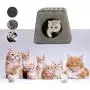 Cat Bed for Indoor Cats, Pet Tent Cave Bed for Cats, Cat Cave Bed for Indoor, Cat Beds for Indoor Cats Small Dogs with Removable Washable Cushion Pillow Soft Anti-Slip Water-Resistant Bottom (Gray) Cat Bed for Indoor Cats, Pet Tent Cave Bed for Cats, Cat Cave Bed for Indoor, Cat Beds for Indoor Cats Small Dogs with Removable Washable Cushion Pillow Soft Anti-Slip Water-Resistant Bottom (Gray)