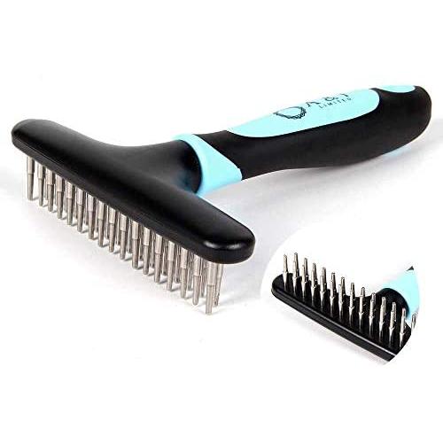 A&I Pet Deshedding Brush for Dogs, Cats, Rabbits, Horses