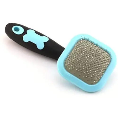 PETPAWJOY Slicker Brush for CAT Dog Massage Brush Deshedding Brush Grooming Brush for Yorkie Poodle Maltese Puppy Guinea Pig Rabbit Gently Removes Loose Undercoat and, fits Long and Short Hair Coat PETPAWJOY Slicker Brush for CAT Dog Massage Brush Deshedding Brush Grooming Brush for Yorkie Poodle Maltese Puppy Guinea Pig Rabbit Gently Removes Loose Undercoat and, fits Long and Short Hair Coat