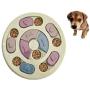 Yhytbhsh Pet Toy Dog Food Turntable Eating Puzzle Anti-Smashing Dog Bowl Supplies, Style:Round Style(Pink) FFIIKIF (Color : Green)