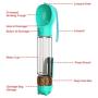PetHaven Dog Water Bottle 4 in 1 Portable Pet Water Bottle Bowl,Food Holder,Poop Bag Holder-Walking Travel Hiking - Large 500ml Drinking Water Dispenser - (Poop Bag Included)