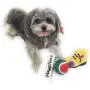 Christmas Stocking for Dogs. Pack of Squeaky newspaper toy, squeaky boot toy, a red, green and white tennis ball and a red, white and green cotton knotted rope. Christmas Stocking for Dogs. Pack of Squeaky newspaper toy, squeaky boot toy, a red, green and white tennis ball and a red, white and green cotton knotted rope.