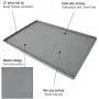 Leashboss Splash Mat, Skyrise Raised Feeder, Slow Bowl - XL Silicone Mat (Gray), Adjustable Elevated Dog Feeder 0 Adjust to 3 Heights, 8'', 11'', 14'', and 2-Cup Slow Bowl for Elevated Feeders Leashboss Splash Mat, Skyrise Raised Feeder, Slow Bowl - XL Silicone Mat (Gray), Adjustable Elevated Dog Feeder 0 Adjust to 3 Heights, 8'', 11'', 14'', and 2-Cup Slow Bowl for Elevated Feeders