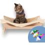 Toby + Atheni Cat Hammock - Perfect Cat Bed & Furniture, Perch for Indoor Cats or Small to Medium Cat and Dog Hammock Bed - Bonus Mouse Toby + Atheni Cat Hammock - Perfect Cat Bed & Furniture, Perch for Indoor Cats or Small to Medium Cat and Dog Hammock Bed - Bonus Mouse