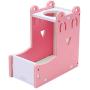 gutongyuan 2in1 Hamster Automatic Water Drinker Base Bottle Dispenser Feeder Hanging Small Animals Guinea Pig Squirrel Rabbit Drinking Head Pipe Fountain