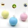 ocijf179 Automatic Rolling Ball EVA Automatic Rolling Gravity Sound Ball Pet Cat Kitten Teaser Interactive Toy - Blue