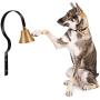 Krimo Pet Doorbell for Doggie Potty Training Dog Doorbell with Strap Home Dog Toys for Puppy Pet Training