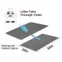 Pieviev Cat Litter Mat Anti-Tracking Litter Mat, Multiple Size Honeycomb Double Layer Waterproof Urine Proof Trapping Mat for Litter Boxes, Large Size Easy Clean Scatter Control (Scoop Included) Pieviev Cat Litter Mat Anti-Tracking Litter Mat, Multiple Size Honeycomb Double Layer Waterproof Urine Proof Trapping Mat for Litter Boxes, Large Size Easy Clean Scatter Control (Scoop Included)
