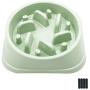 QUMENEY Dog Slow Feeder, Non-Slip Puzzle Pet Slower Food Feeding Dishes, Durable Preventing Choking Fun Dog Bowl for Small and Medium Sized Dogs QUMENEY Dog Slow Feeder, Non-Slip Puzzle Pet Slower Food Feeding Dishes, Durable Preventing Choking Fun Dog Bowl for Small and Medium Sized Dogs