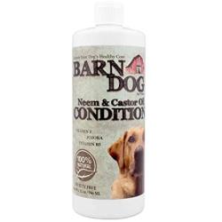 EQUIDERMA Barn Dog Conditioner with Neem and Castor Oil, Pet Grooming Supplies