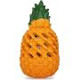 Okls Increase Friendship Pineapple Shaped Food Grade Non-Toxic Pet Dog Teeth Cleaning Molar Chewing Toy Super Durable Clever