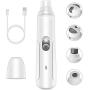 TOPMARK Dog Nail Grinder, Dog Nail Trimmer Clippers Electric Pet Nail Grinder Professional Rechargeable Low Noise Painless Paws Grooming for Small Medium Large Breed Dogs and Cats