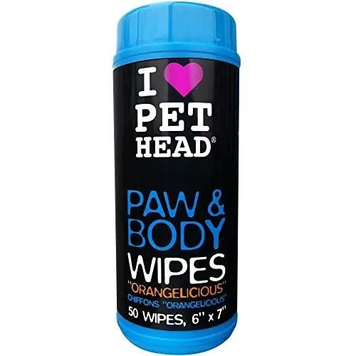 Paw & Body Wipes, 50 pack, Orangelicious Paw & Body Wipes, 50 pack, Orangelicious