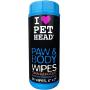 Paw & Body Wipes, 50 pack, Orangelicious