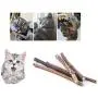 AnHua 15 pcs Pure Natural Catnip Pet Cat Toy Safety Molar Toothpaste Branch Cleaning Teeth Cat Snacks Sticks Pet Supplies AnHua 15 pcs Pure Natural Catnip Pet Cat Toy Safety Molar Toothpaste Branch Cleaning Teeth Cat Snacks Sticks Pet Supplies