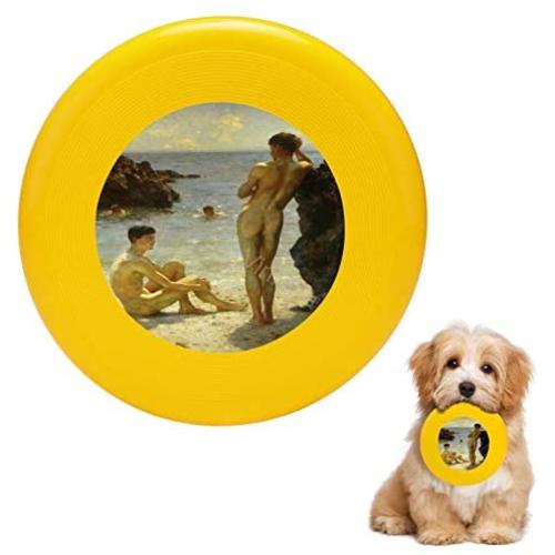 Pet Frisbee Flying Disc Dog Toy - Multifunction Lovers of The Sun Henry Scott Tuke