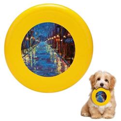 Pet Frisbee Flying Disc Dog Toy - Multifunction New Orleans Bourbon Street Debra HURD