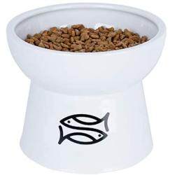 Vencer Raised Cat Food/Water Bowl (High-Capacity),VCB-002