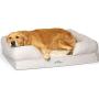 PetFusion Ultimate Dog Bed, Solid CertiPUR-US Orthopedic Memory Foam, Multiple Colors and Sizes, Medium Firmness Pillow, Waterproof Liner, Breathable Bed Cover, Cert. Skin Contact Safe, 3yr Warranty