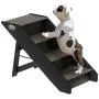 PETMAKER Folding Pet Stairs-Carpeted Foldable Durable Wood Steps-Compact Collection PETMAKER Folding Pet Stairs-Carpeted Foldable Durable Wood Steps-Compact Collection