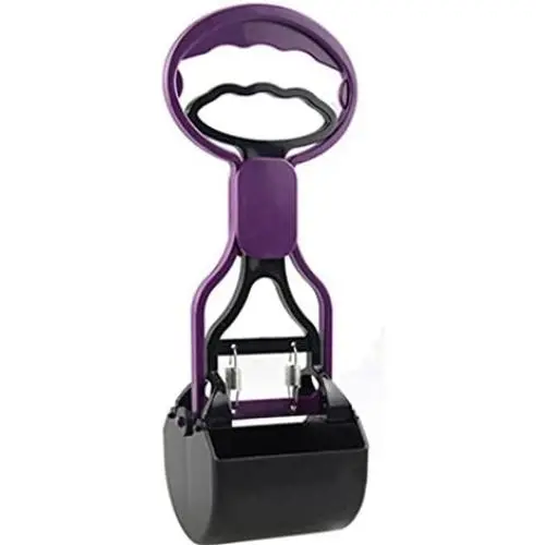 Lifestyler Dog Pet Pooper Scooper Poop Scoop Clean Pick Up Excreta Cleaner Purple