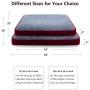 Hero Dog Large Dog Bed Orthopedic Jumbo Pet Beds 42/48 Inch Washable Soft Dog Crate Pad Mat Anti Slip Sleeping Mattress with Removable Cover, Multi Color