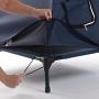 K&H Pet Products Original Pet Cot House Medium Navy Blue - Indoor & Outdoor Elevated Pet Bed & Shelter (25'' x 32'' x 28'')