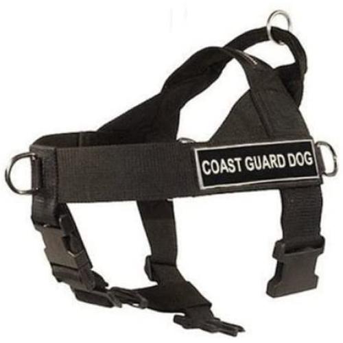 Dean & Tyler D&T UNIVERSAL COASTGUARD BK-XL DT Universal No Pull Dog Harness, Coast Guard Dog, X-Large, Fits Girth, 91cm to 119cm, Black