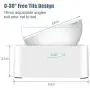 UPSKY Peto Cat Dog Bowl Raised Cat Food Water Bowl with Detachable Elevated Stand Pet Feeder Bowl No-Spill, 0-30°Adjustable Tilted Pet Bowl Stress-Free Suit for Cat Dog (White) UPSKY Peto Cat Dog Bowl Raised Cat Food Water Bowl with Detachable Elevated Stand Pet Feeder Bowl No-Spill, 0-30°Adjustable Tilted Pet Bowl Stress-Free Suit for Cat Dog (White)
