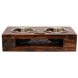 Poodle, a Dogs Bowl with a Relief from ArtDog
