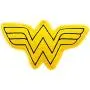 Buckle-Down Dog Toy Plush Wonder Woman Logo Icon Yellow Black Buckle-Down Dog Toy Plush Wonder Woman Logo Icon Yellow Black