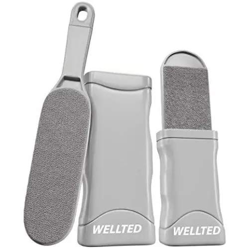 WELLTED 2021 Updated Pet Hair Remover Brush - Lint Brush - Fur Remover - Fur & Lint Removal - Dog & Cat Hair Remover - Double-Sided Brush with Self-Cleaning Base - for Furniture Clothing Car Seat WELLTED 2021 Updated Pet Hair Remover Brush - Lint Brush - Fur Remover - Fur & Lint Removal - Dog & Cat Hair Remover - Double-Sided Brush with Self-Cleaning Base - for Furniture Clothing Car Seat