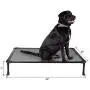 Veehoo Chew Proof Elevated Dog Bed - Cooling Raised Pet Cot for Large Dog - Rustless Aluminum Frame and Durable Textilene Mesh Fabric, Unique Designed No-Slip Feet for Indoor or Outdoor Use Veehoo Chew Proof Elevated Dog Bed - Cooling Raised Pet Cot for Large Dog - Rustless Aluminum Frame and Durable Textilene Mesh Fabric, Unique Designed No-Slip Feet for Indoor or Outdoor Use