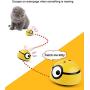 grewtech Interactive Cat Toy Intelligent Escaping Ball Kitty Toy Automatic Cat Teaser Ball - Rampage Moving, Flash & Sound Automatic Pet Toy