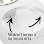 PetFusion Elevated Dog Bowls, Cat Bowls (4'', 8'' Tall Options). Bamboo w/Water Resistant Seal. US Food Grade Stainless Steel Raised Bowls