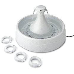 PetSafe Drinkwell, Adjustable, 360 Stainless Steel Pet Fountain, Easy Clean, Hygienic, No Splash or Spills, for Cats and Dogs