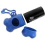 Downtown Pet Supply Dog Pet Waste Poop Bags with 2 Leash Clips and Dispensers (Bags: 520, 740, 1000, or 2200, Colors: Rainbow, Rainbow with Paw Prints, Blue, Black, Black Paw Prints, Pink, Purple)