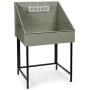 Pet Edge Master Equipment Clay Color Everyday Pro Mini Tub for Pet Groomers – 32” Height Provides Comfortable Work Area