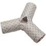 Prosper Pet Cat Tunnel - Collapsible 3 Way Play Toy - Tube Fun for Rabbits, Kittens, and Dogs